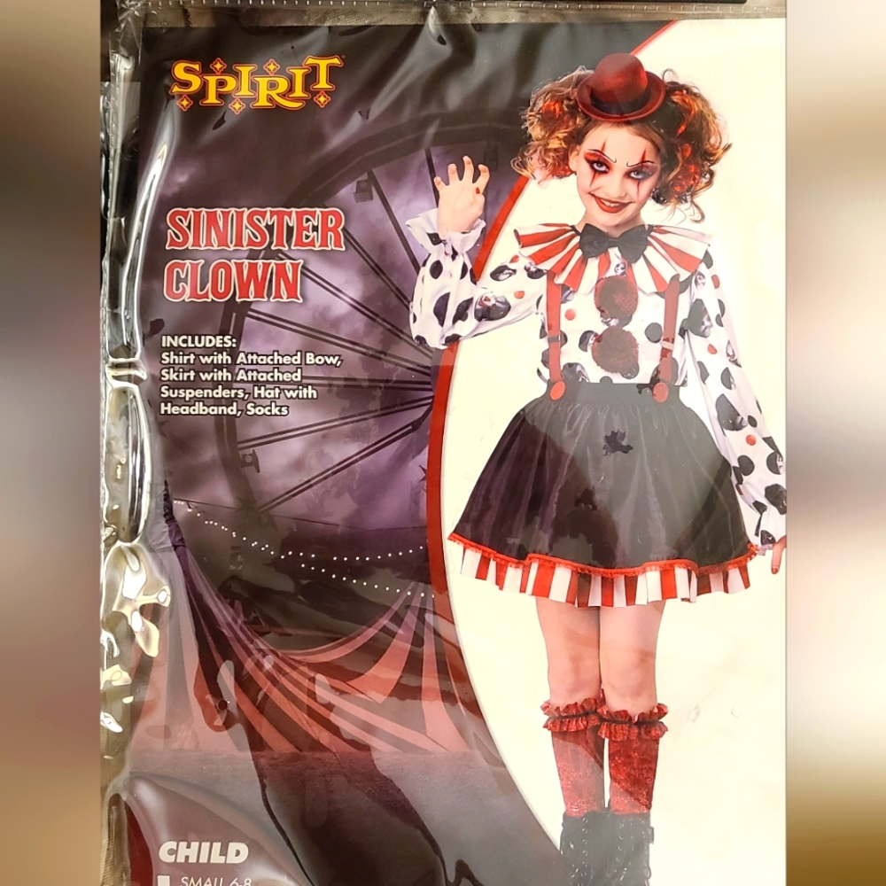 Girls Halloween Costume size M (8-10)